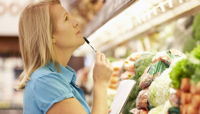 Erster veganer Einkauf