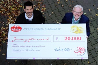 Großspende von Keimling Naturkost