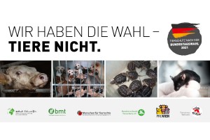 Wir haben die Wahl – Tiere nicht