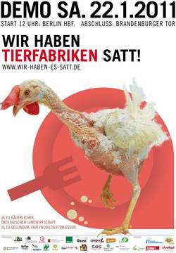 wir haben es satt 2011 plakat